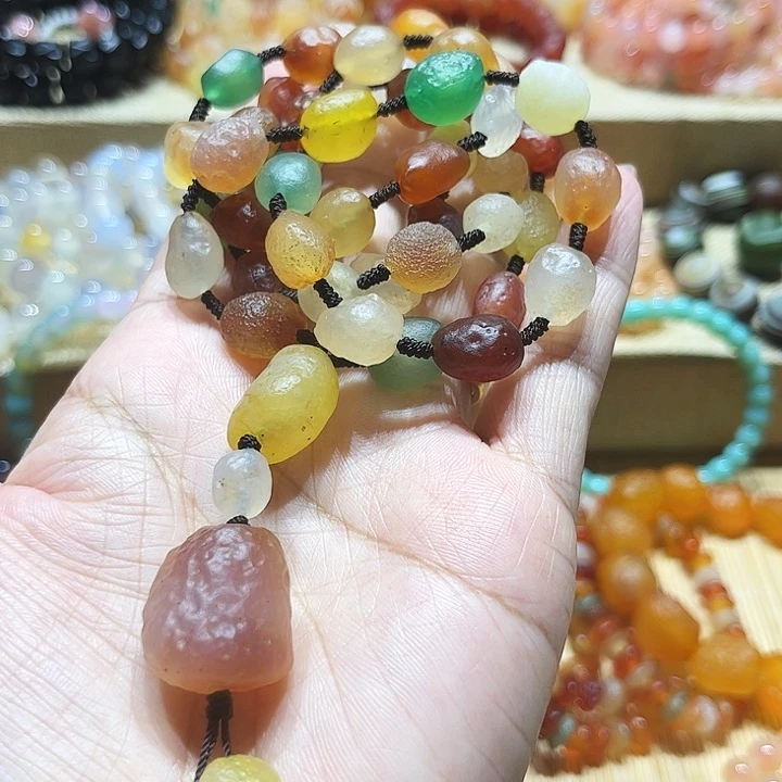 玛瑙/玉髓未镶嵌手链