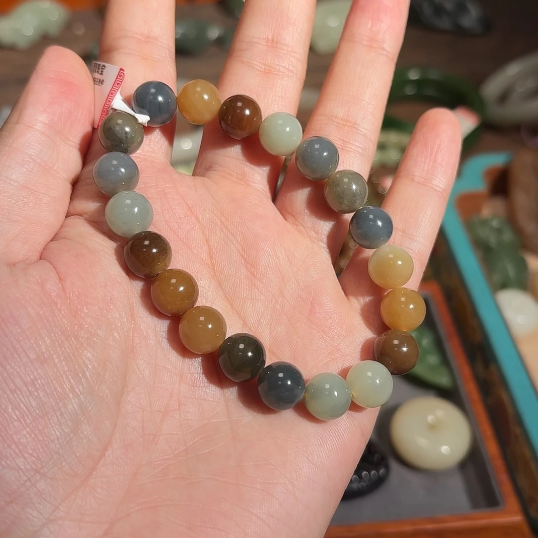 和田玉手串未镶嵌