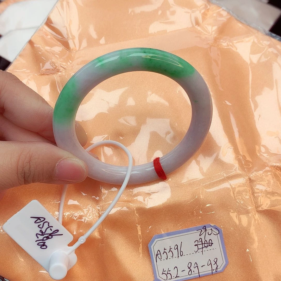 翡翠手镯未镶嵌天然缅甸翡翠A货