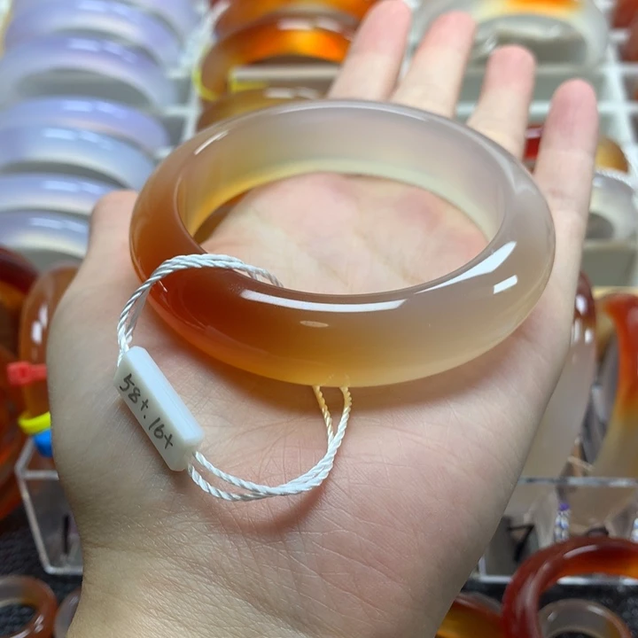 四****玛瑙/玉髓合金手镯