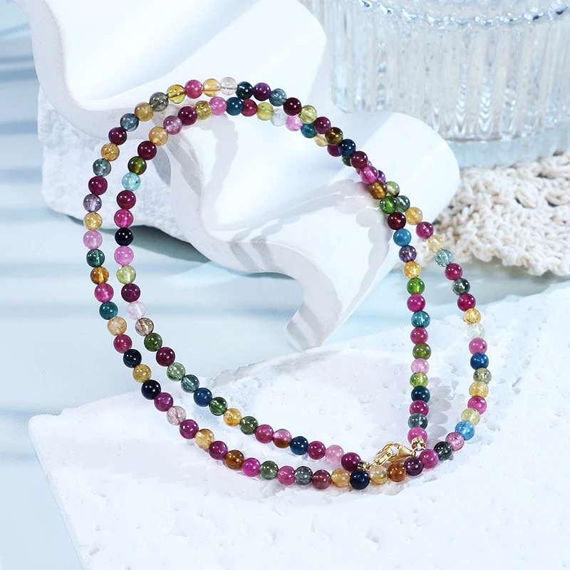 【晶锐珠宝推荐】碧玺项链（多样性发其一）