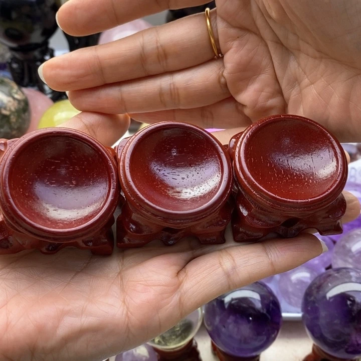 水晶珠宝半成品未镶嵌心**6