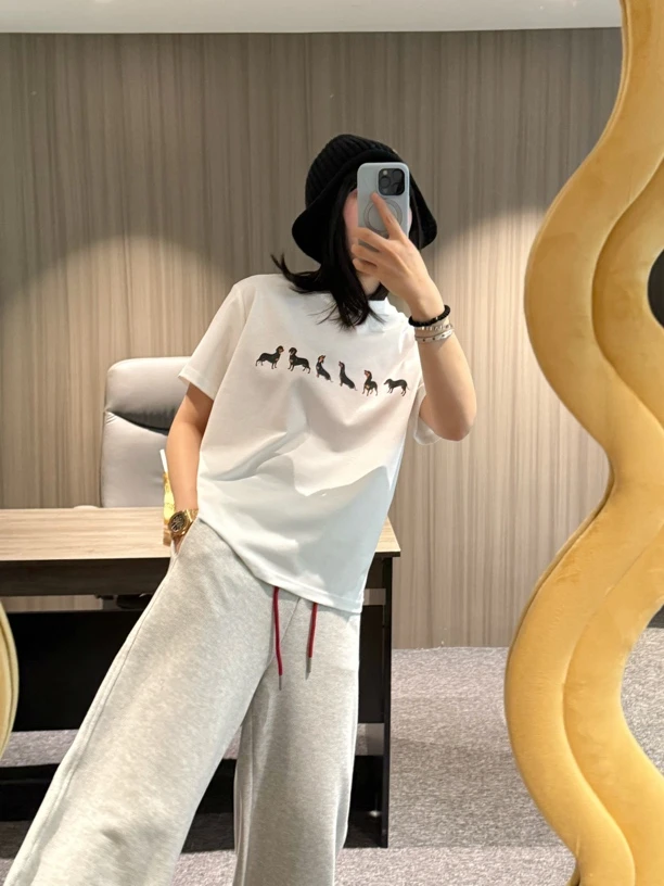 SEVENFUOO -TX6983【腊肠狗】短袖