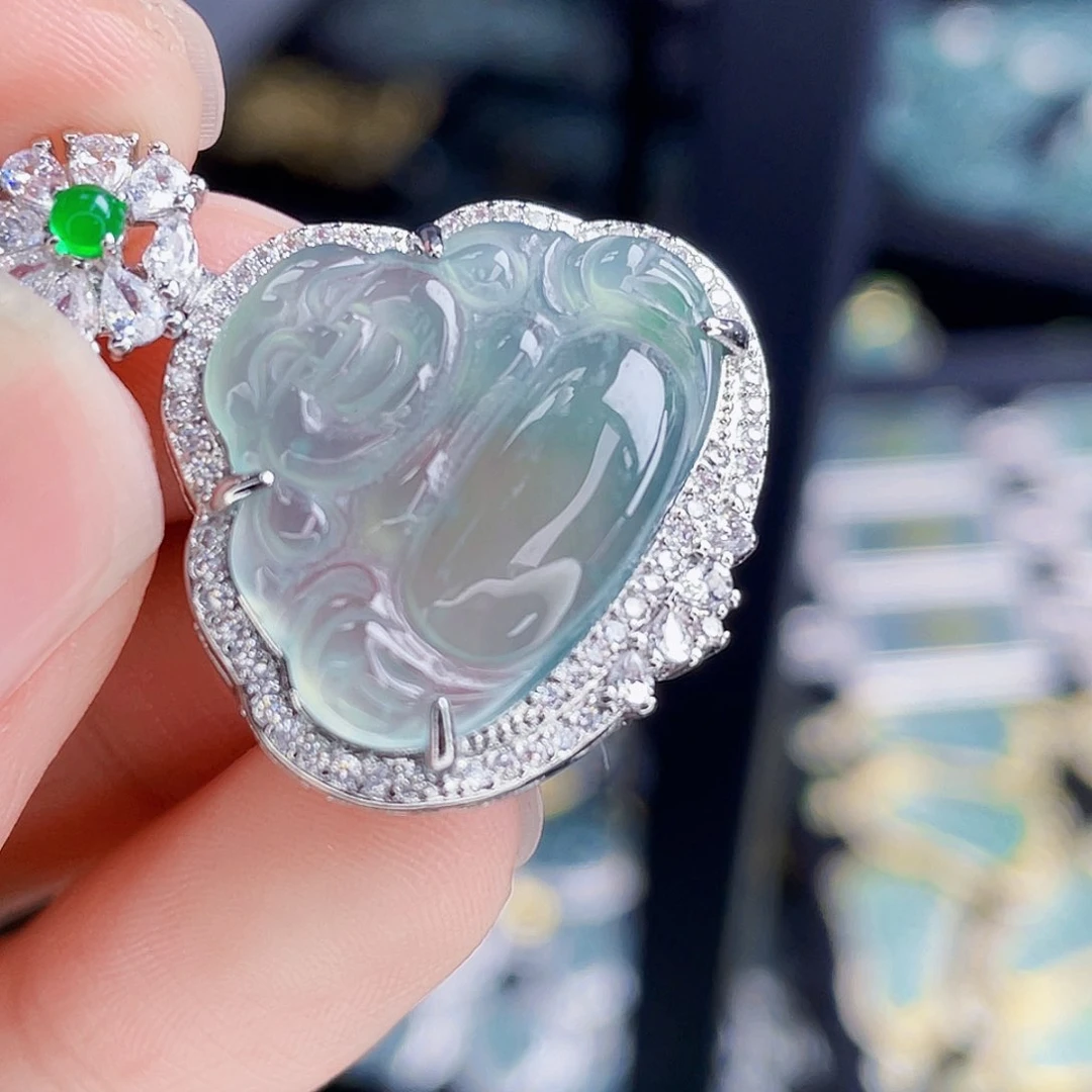 翡翠吊坠(不含链)未镶嵌