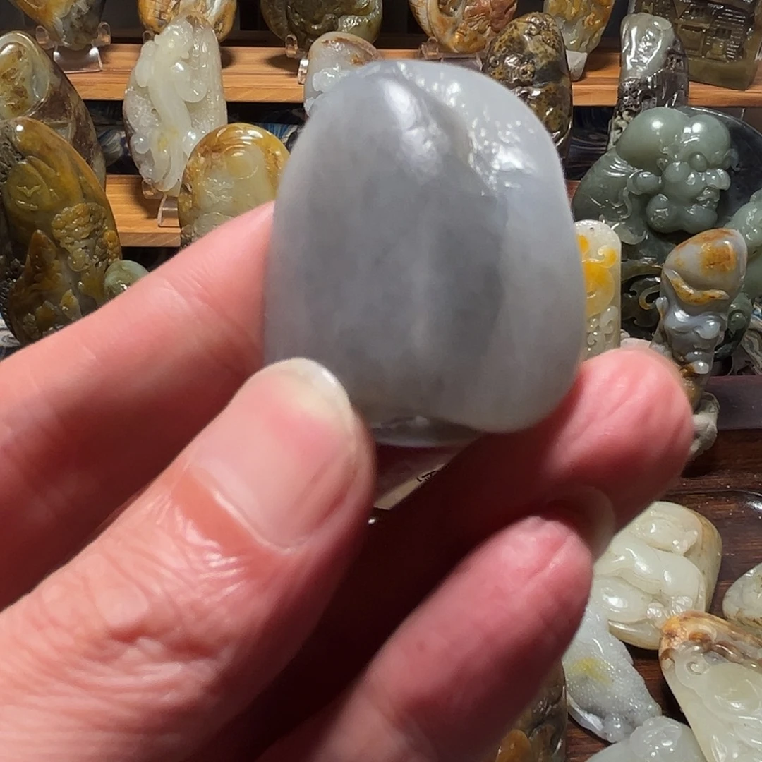 嘿***呼未镶嵌和田玉挂件