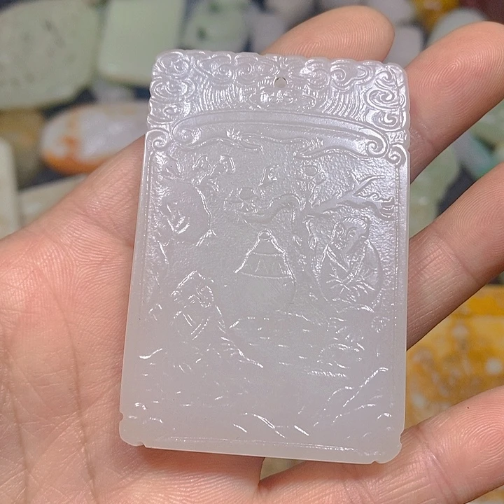 吊坠白玉菩提精选