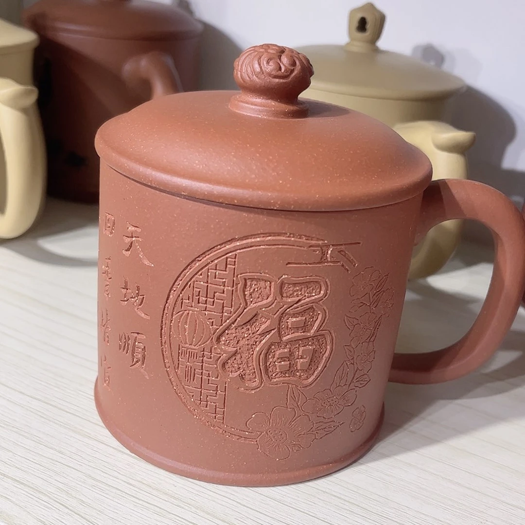 紫砂茶杯全部手工