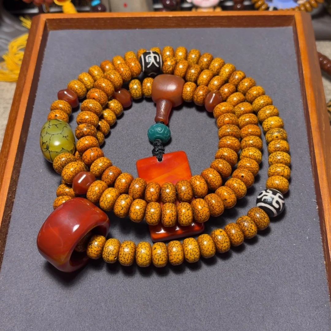 星月菩提吊坠老星月12mm