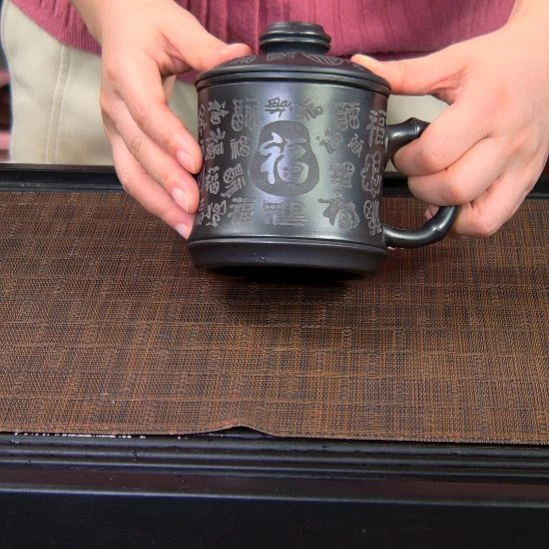 紫砂茶杯高货放漏