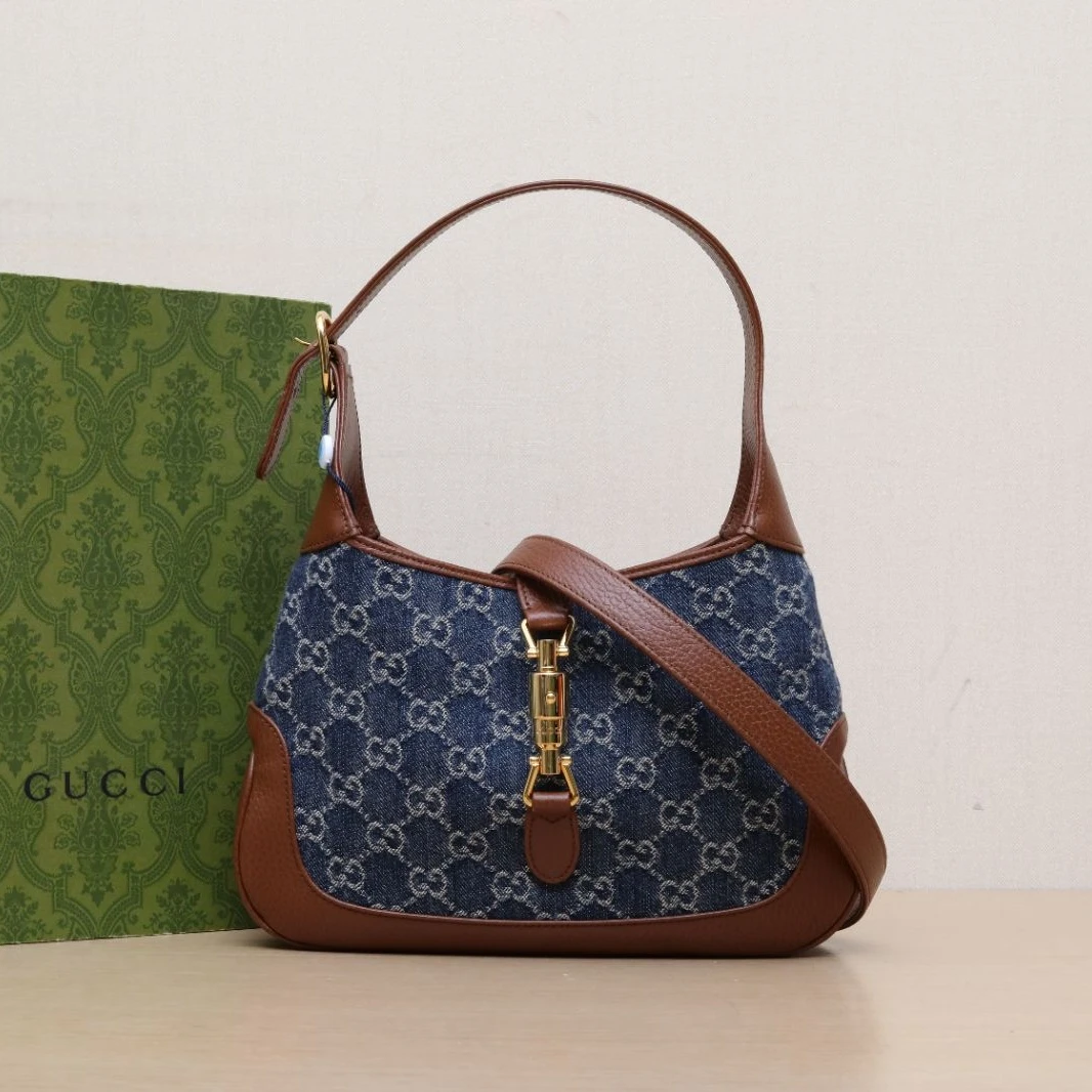 99新 GUCCI/古驰 【娇】Jackie 1961 斜挎包 金扣 P225581699
