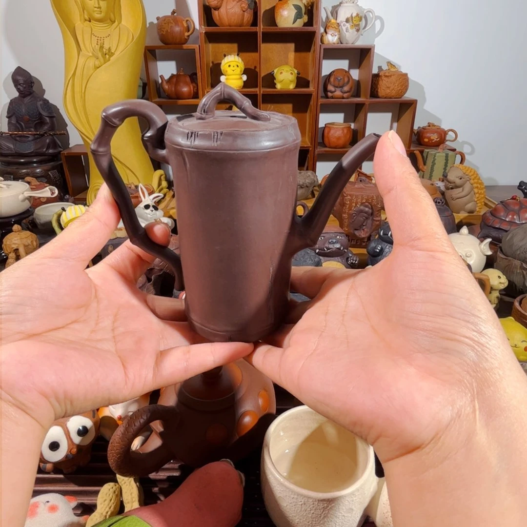 紫砂茶壶纯手工制作过程非常