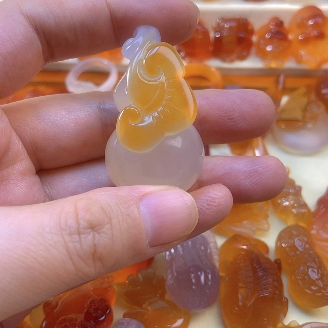 玛瑙/玉髓吊坠(不含链)未镶嵌?****?