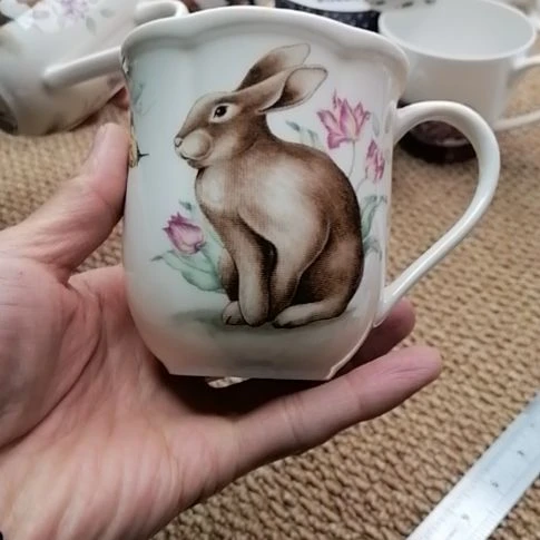 45%以上骨粉骨瓷奶杯