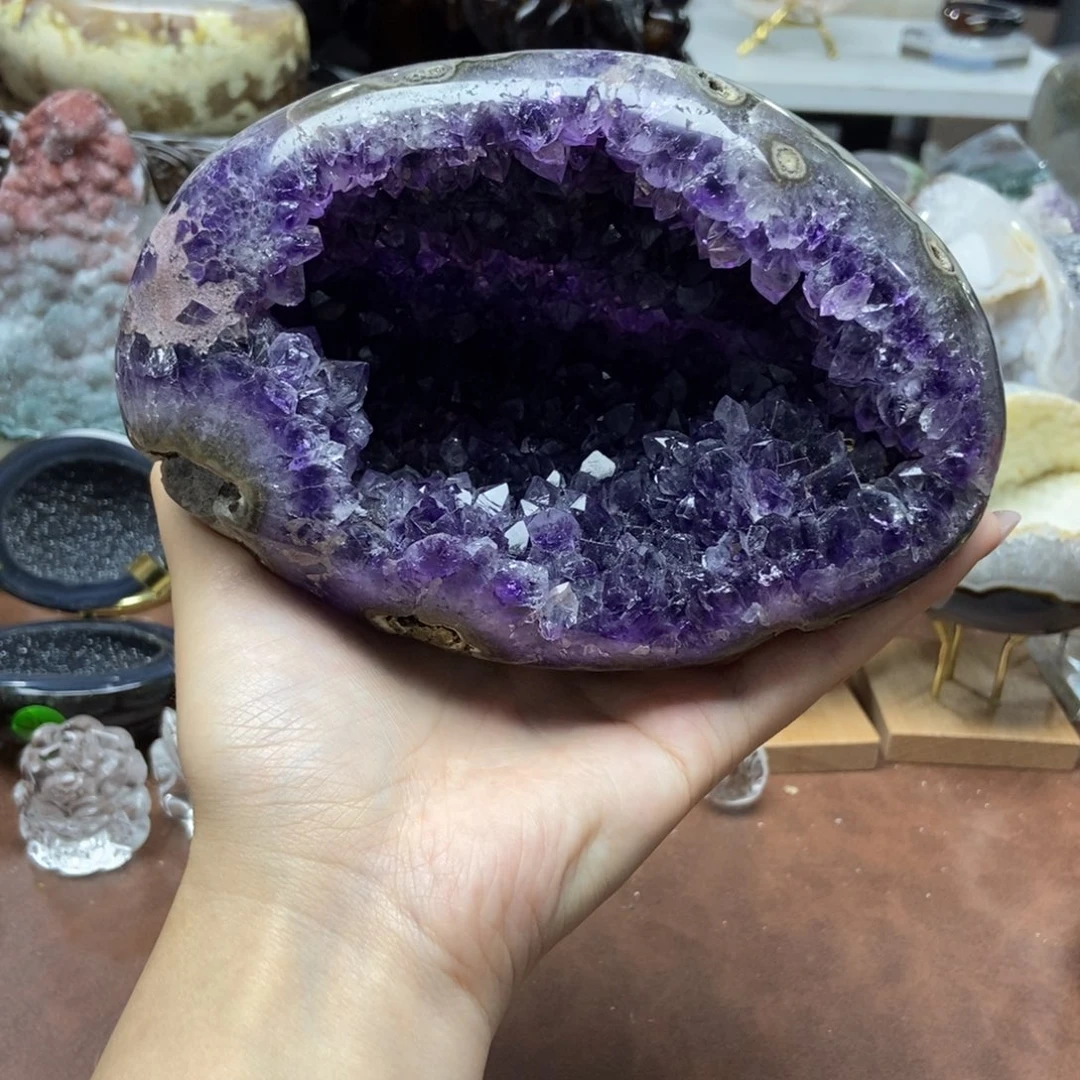 未镶嵌大型摆件（非配饰）紫晶