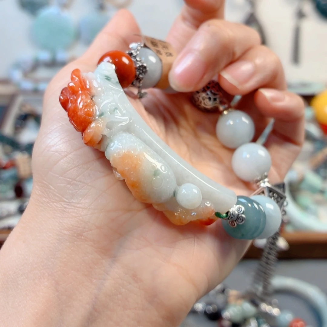 未镶嵌手链翡翠水*