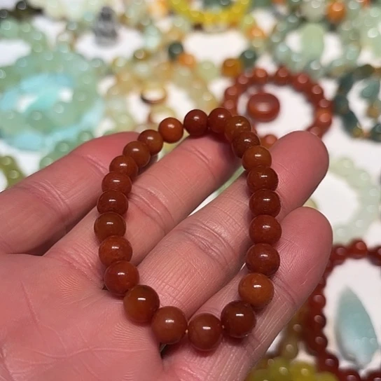 蛇纹石玉未镶嵌手串