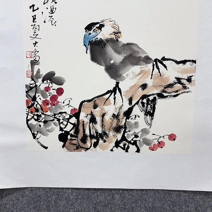 国画大雷老师亲笔手绘作品