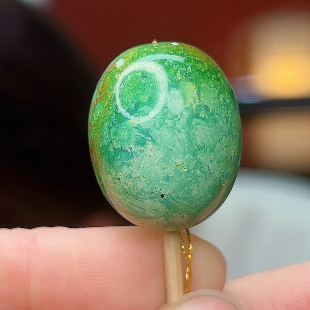 独***里绿松石未镶嵌珠宝奇石