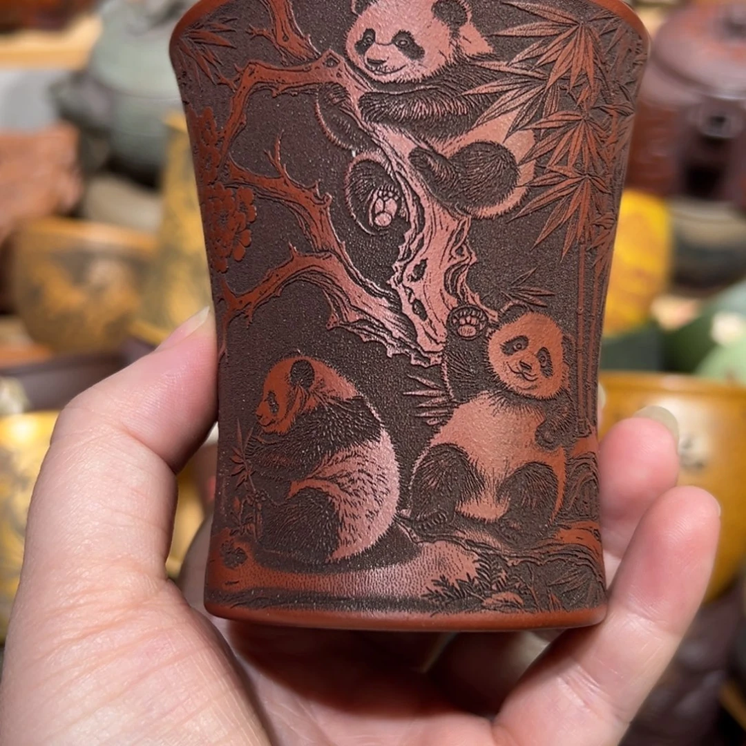 茶杯紫砂宜兴紫砂主人杯