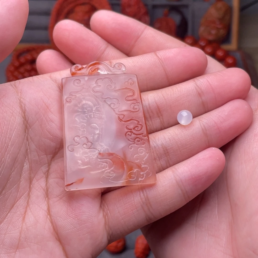 南红玛瑙未镶嵌配饰