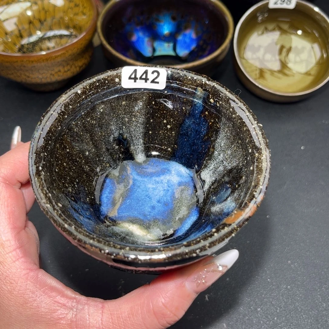 炎***生茶盏442 建盏单盏太好看了吧……