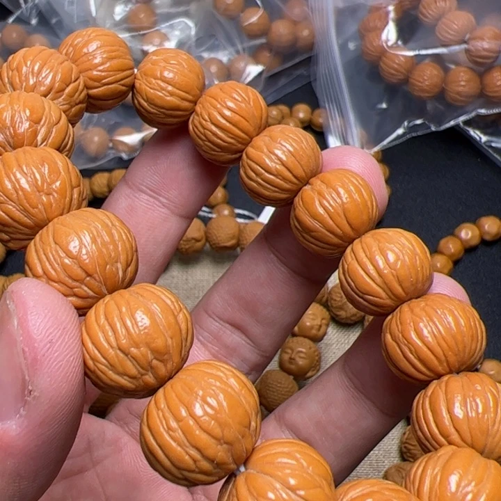 猴头核桃手串阿卡辣