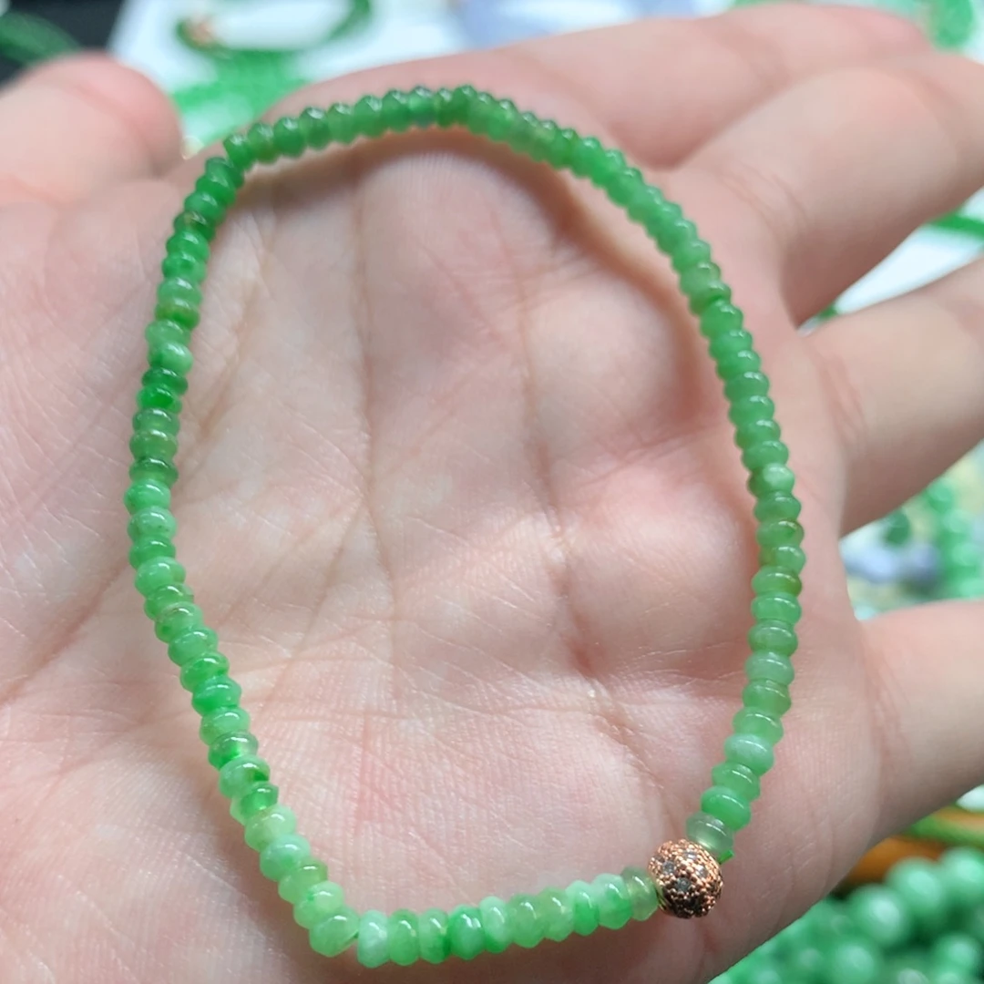 未镶嵌手链翡翠翡翠