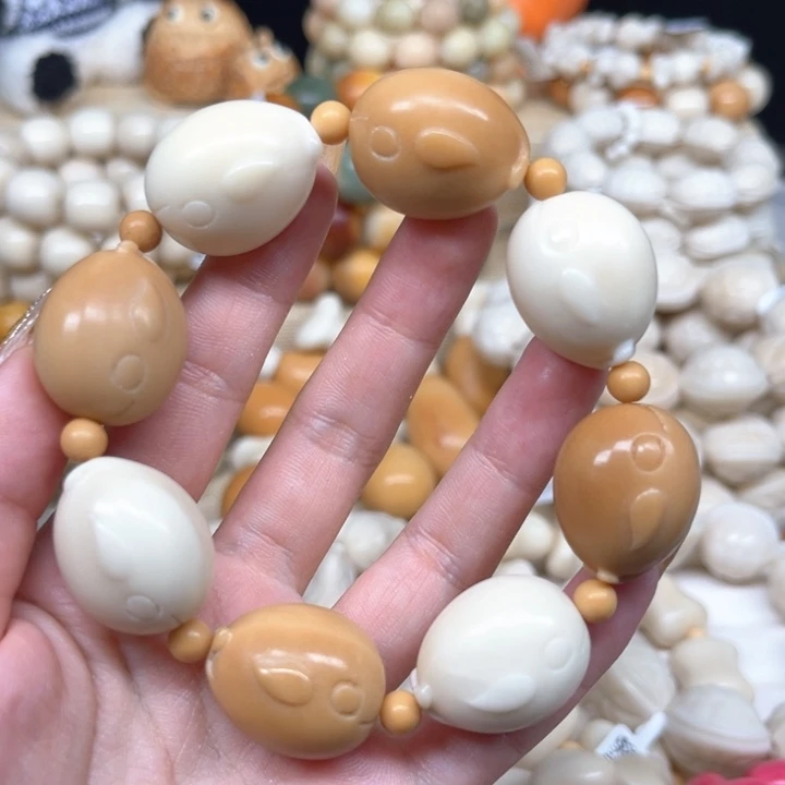 菩提根/象牙果手串鲸鱼1.22 26