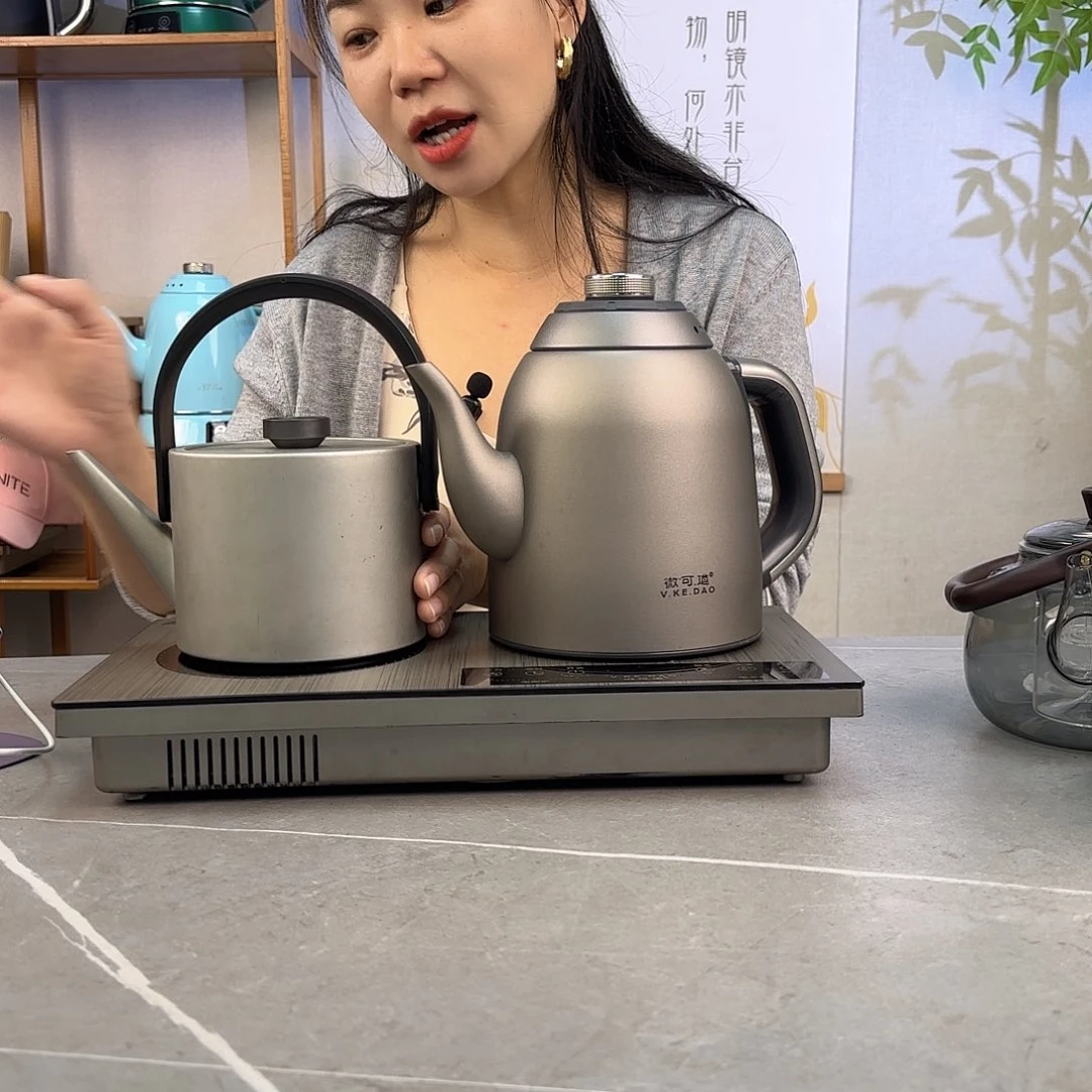 冬***生微可道纯钛煮茶壶系列