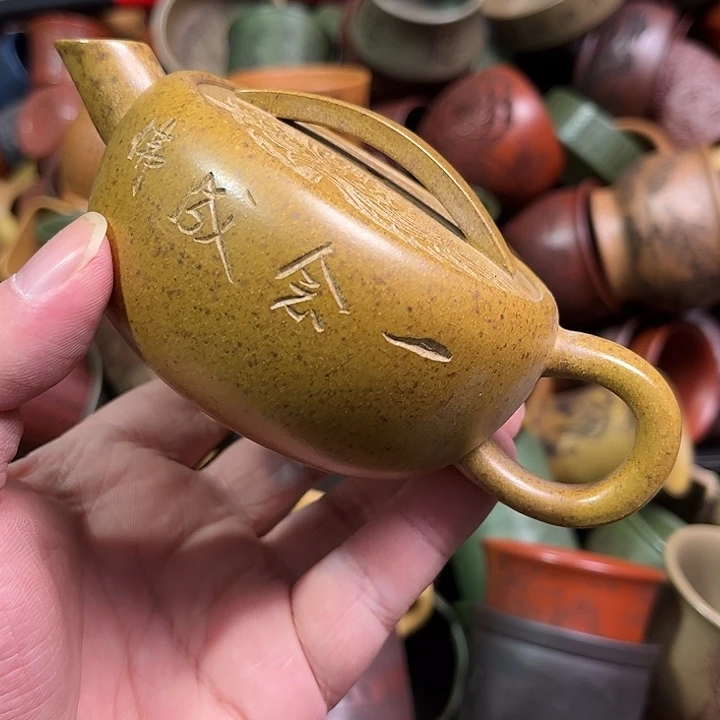 紫砂茶杯全手工紫砂主人杯
