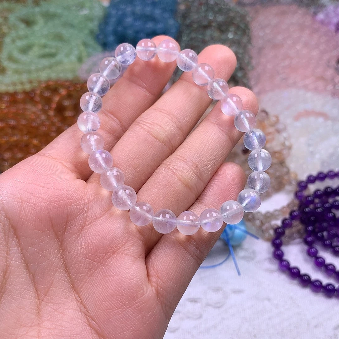 水晶手链未镶嵌天然