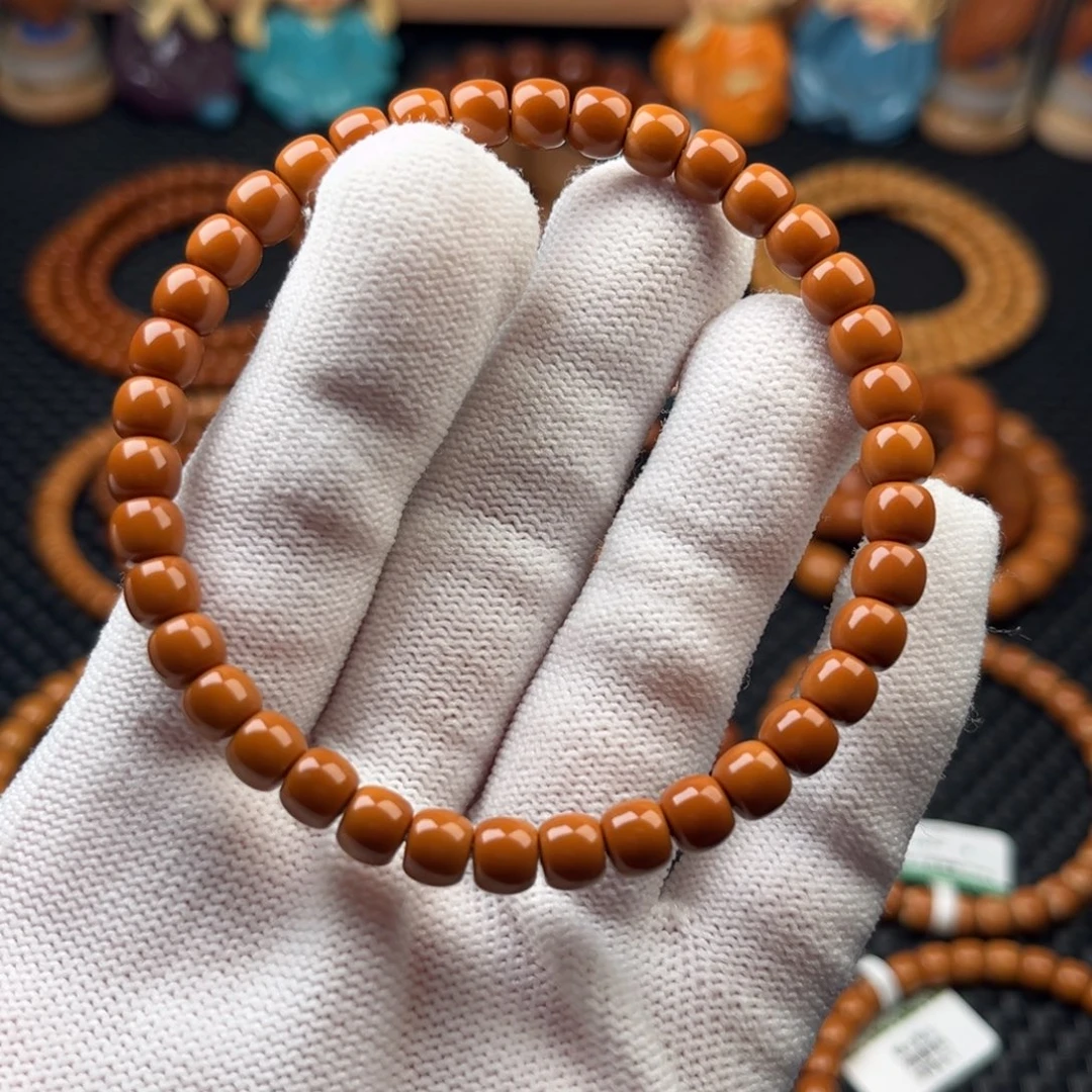 吊坠橄榄核6.2mm橄榄核尖极限弧单圈