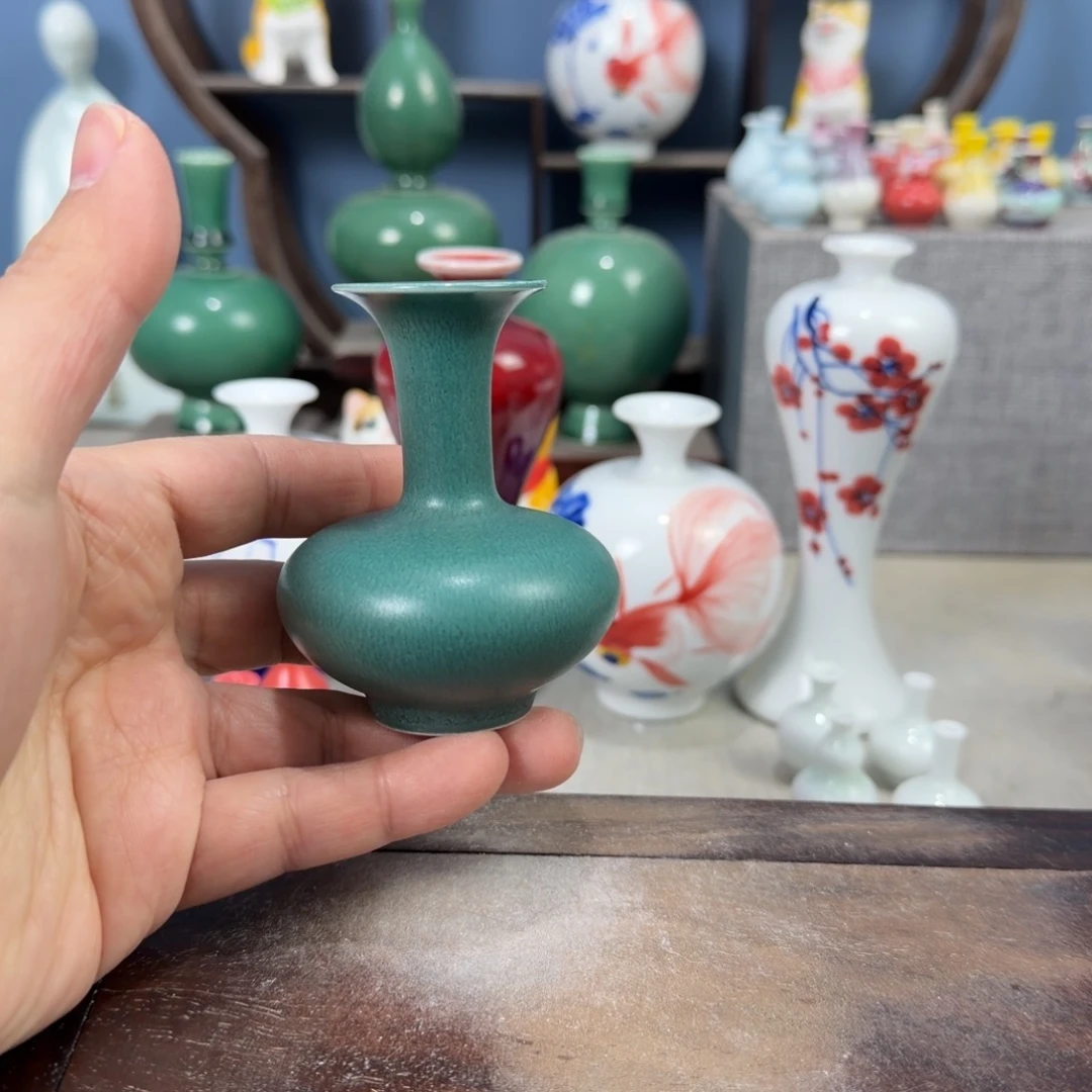 陶瓷手工小花器摆件