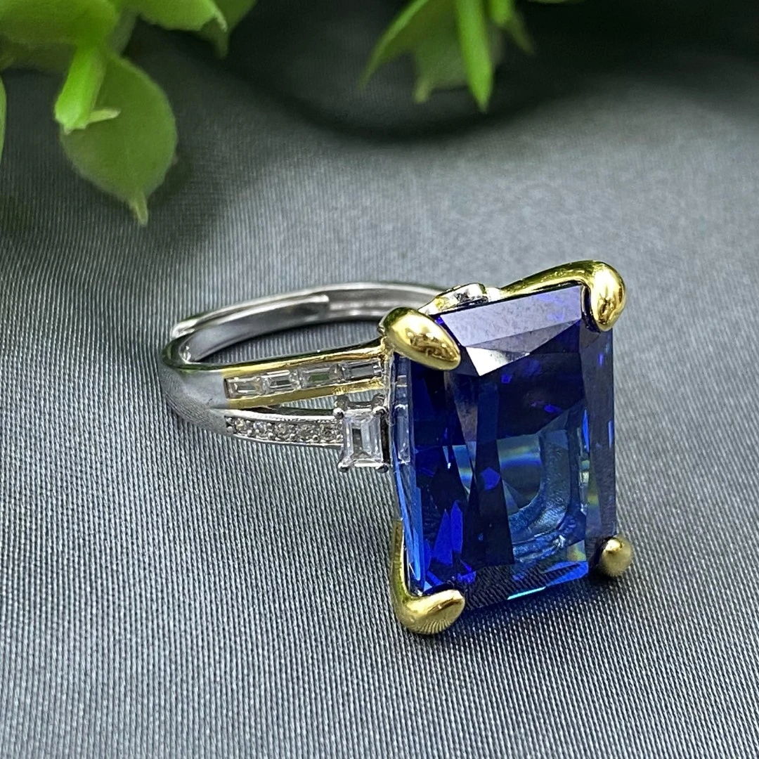 925银合成锆石戒指 BB5YJ-04085 戒指精致简约轻奢时尚