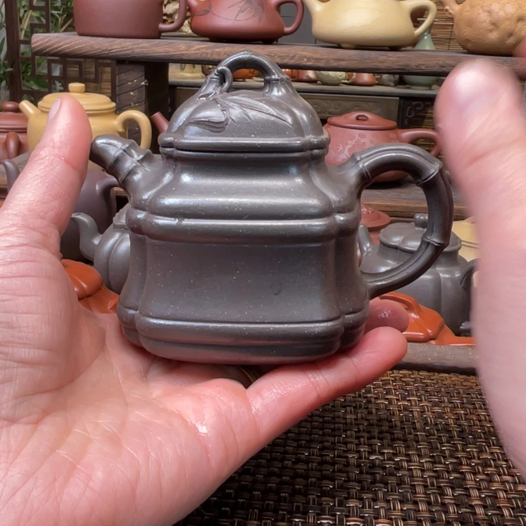 茶壶紫砂宜兴原矿紫砂手工制180