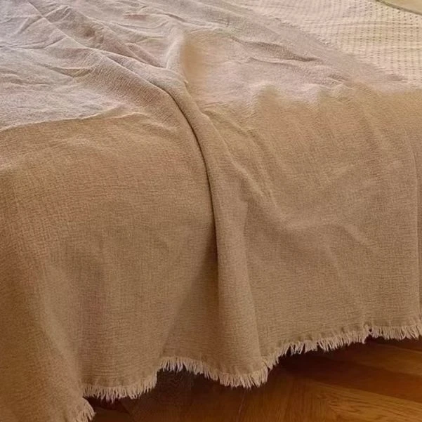 【微瑕】200*230床盖双雨露复合双层加厚高级轻奢盖毯床盖四季被