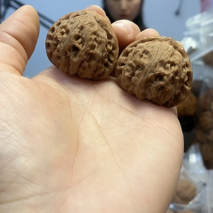 把件文玩核桃37.5宫灯油修
