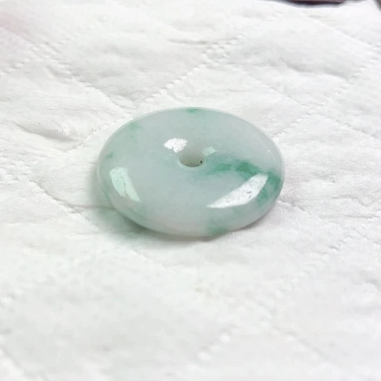 翡翠颈饰未镶嵌刘*清吊坠