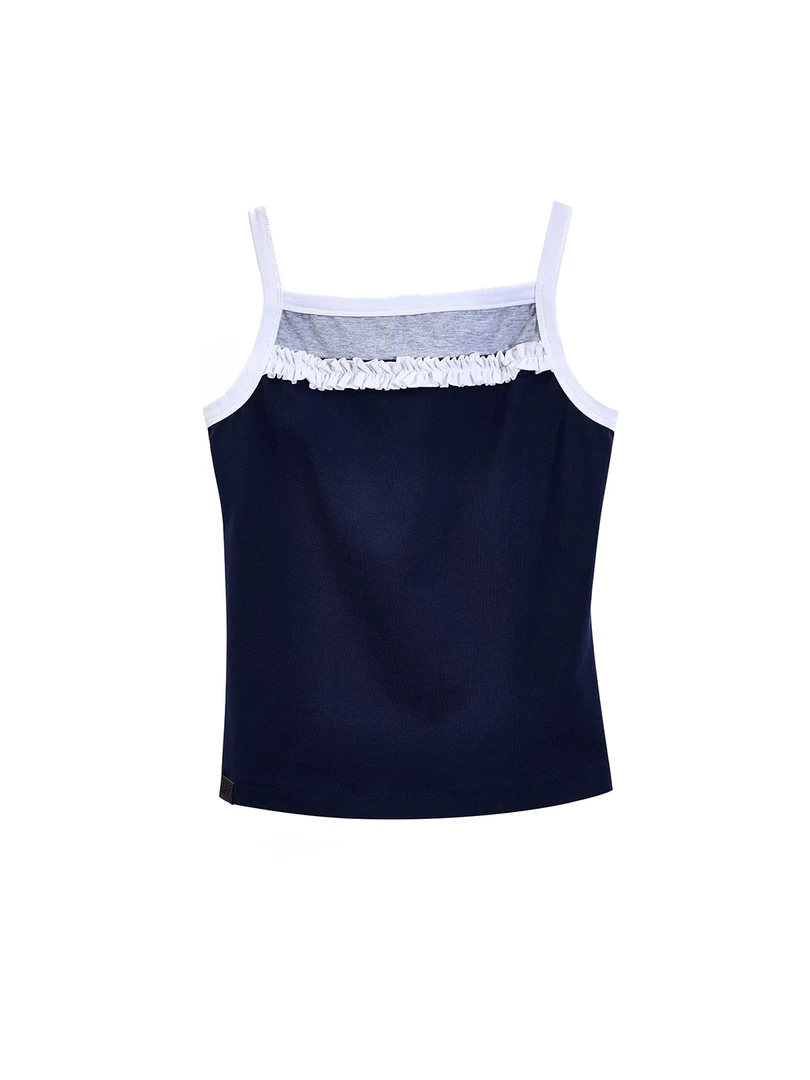 【直播间清仓款 No退No换】EZEK  法式浪漫修身绝美漂亮吊带小背心