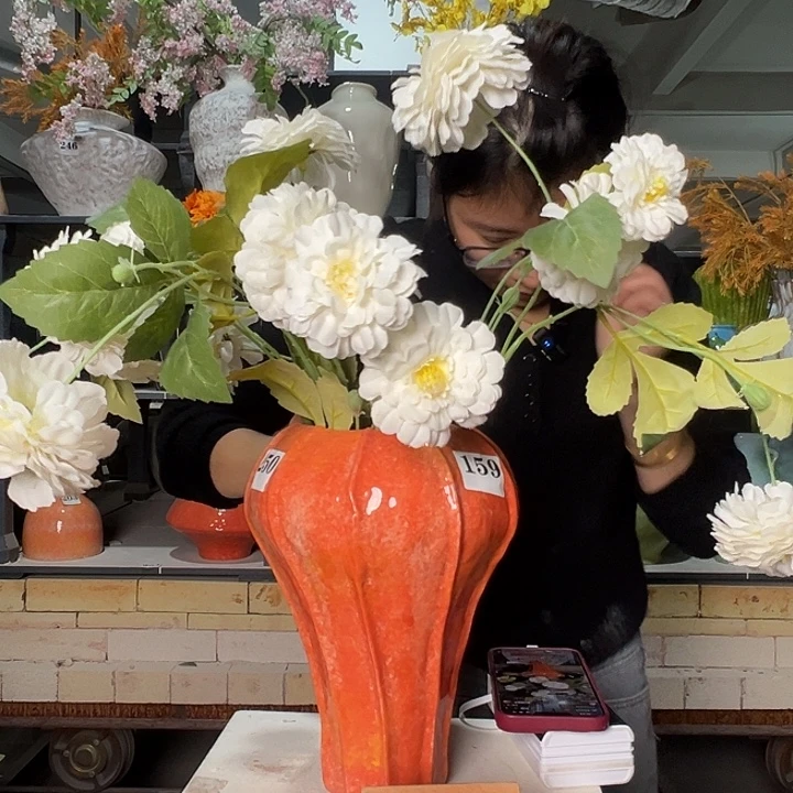 景德镇陶瓷花瓶花器微瑕