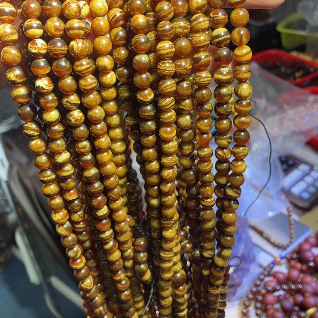 琥珀手链未镶嵌琥珀蜜蜡06