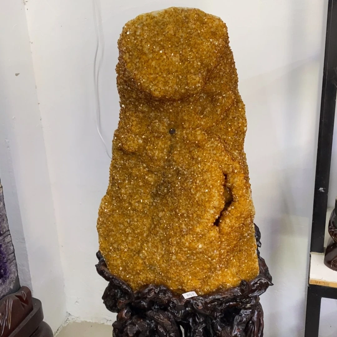 水晶摆件婷未镶嵌