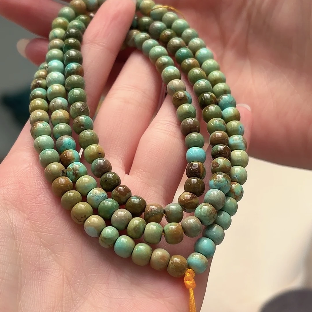 曲***～绿松石未镶嵌颈饰