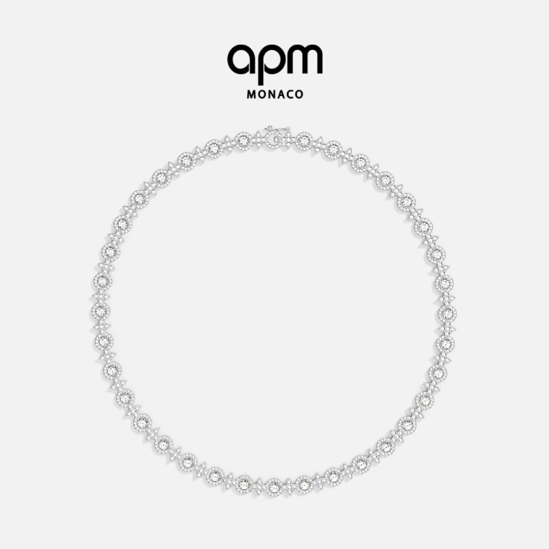 APM Monaco密镶流星项圈闪耀吊坠时尚个性高级感礼物饰品高级感