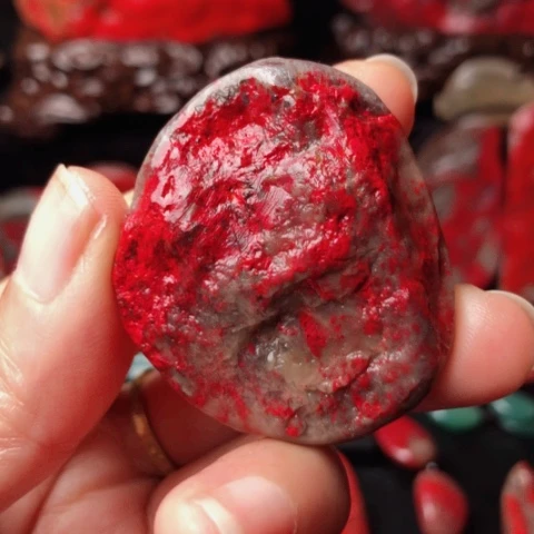 昌化鸡血石昌化鸡血石原石