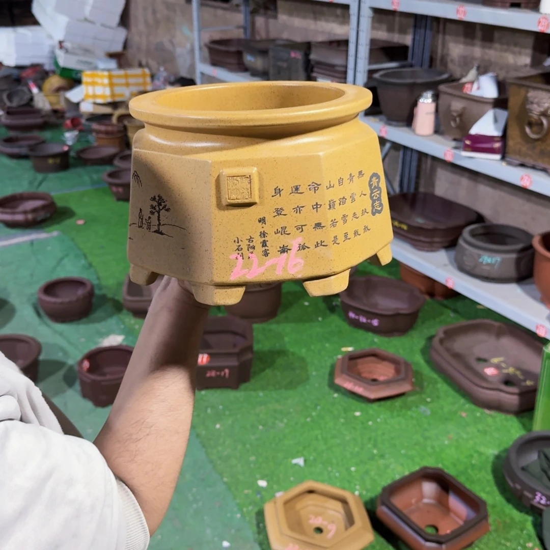 花盆紫砂紫砂花盆