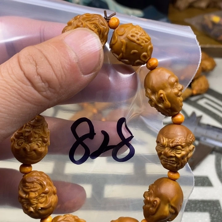 橄榄核手串/手链橄榄核雕工艺手串