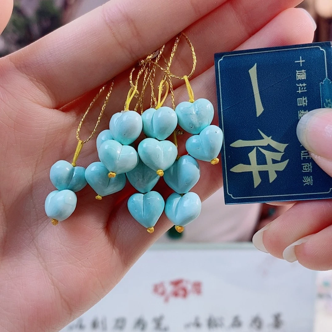 未镶嵌绿松石珠宝奇石多样性发货