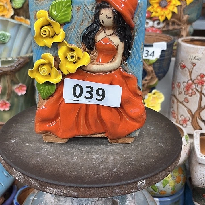 紫砂花盆粗陶材质多肉花盆