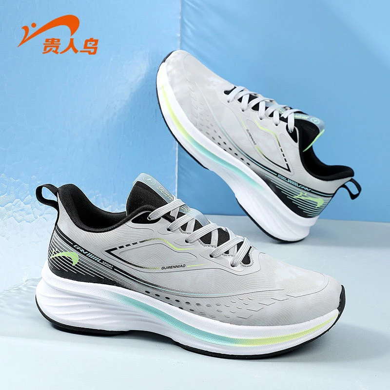贵人鸟跑步鞋2025男鞋新款减震回弹潮流耐磨轻便舒适运动鞋